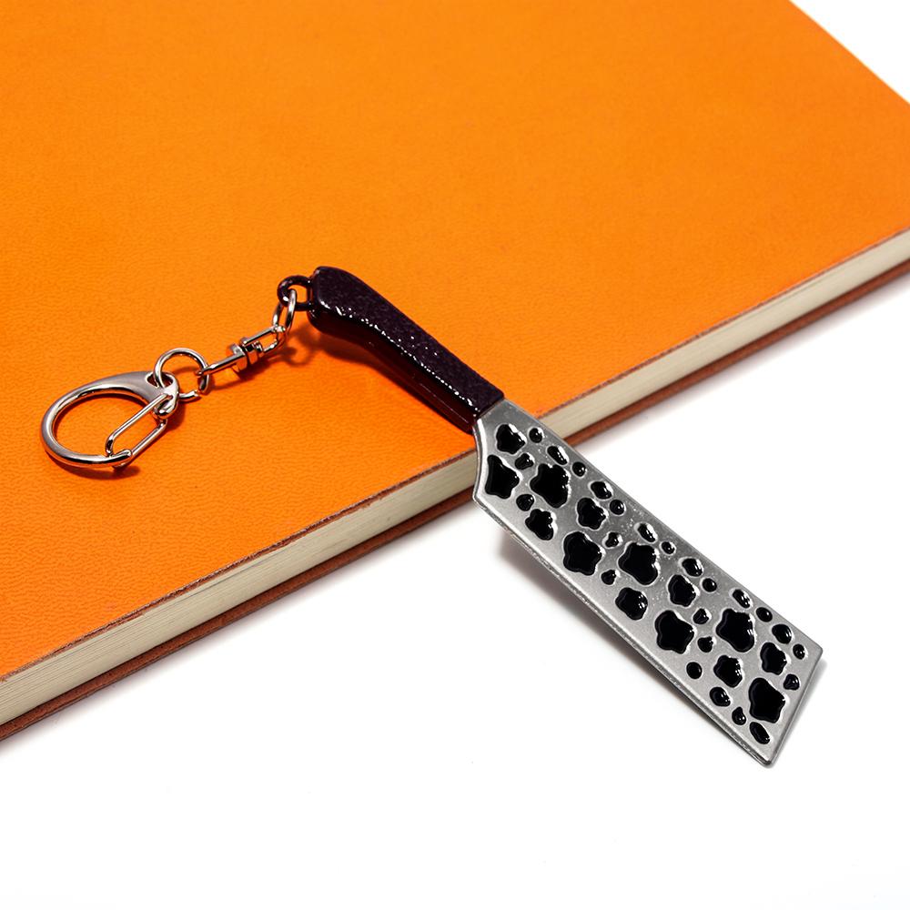 Fushiguro Toji Nanami Kento Wisiorek z Bronią Breloczek Anime Jujutsu Kaisen Cosplay Breloczek do Kluczy dla Mężczyzn Fajny Breloczek do Kluczy Samochodowych Biżuteria