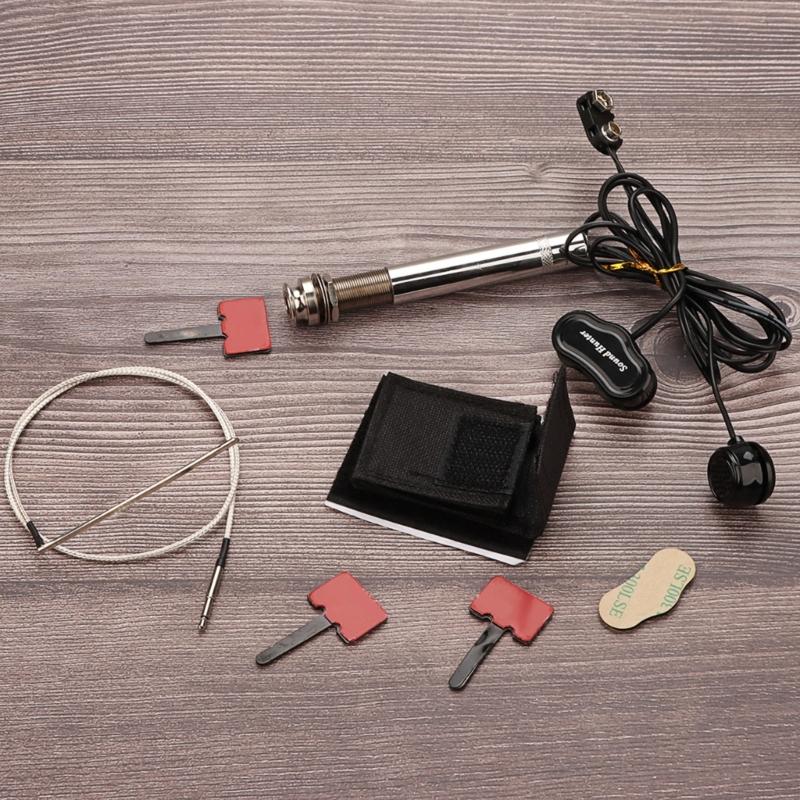 Pen Tube Style Guitar Pickup Replacement Acoustic Guitar Undersaddle Pickup Active Pickup with Pickup Piezo Rod