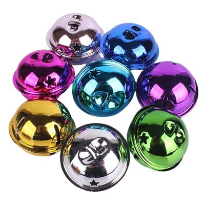 10 STUKS 30MM Diverse Kleuren Jingle Bells Metalen Ronde Bells Craft Bells Kleine Bells Gekleurde Kerst Bells Voor Kerstmis