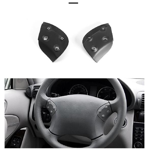 LHD RHD Multi-Function Steering Wheel Switch Button Keys Trim Repair Kit For Mercedes Benz Truck Actros 9438210051 A9438210051