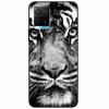 Für vivo Y33s Hülle Y 33s Silikon Weich Bemalt Katze Schwarze Hüllen für Vivo V2109 Y33S Rückseite TPU Hülle für VIVOY33s Cartoon