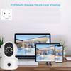 ABUO-4MP IP PTZ Camera Dual Screens Motion Detection Two Way Audio Indoor White EU Plug