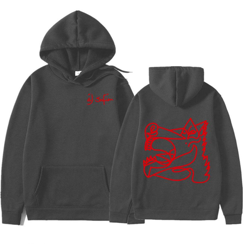 Rapper Al Safir Tour Gothic Graphic Pullovers Mens Punk Oversized Tide Sweatshirts Casual Style Hoodie Unisex Tracksuit