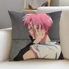 Romantic TTamons BSideS Cushion Cover Breathable and skinfriendly linen pillowcase square removable and washable cushion