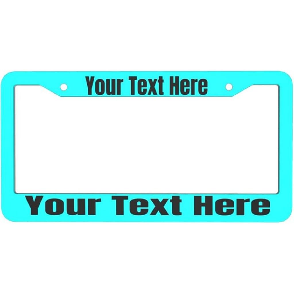 License Plate Frame Personalized License Plate Frame for Cars License Plate Frames Customized Design License Plate Holder Customize Funny Car