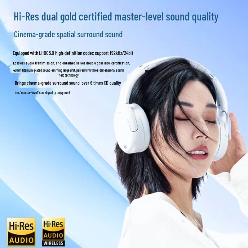 Edifier W830NB Active Noise Cancelling Over-Ear Wireless Headphones