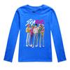 KPOP Łowcy Demonów Saja Chłopcy Koszulka Kreskówka Długi Rękaw Chłopcy Dziewczęta Nastolatki Ubrania Anime T-shirt Jesień Dziecięca Koszulka