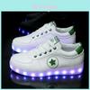 Stylish And Breathable Luminous Led Lighted Fashion Flats Kids Shoes Sneakers Sports