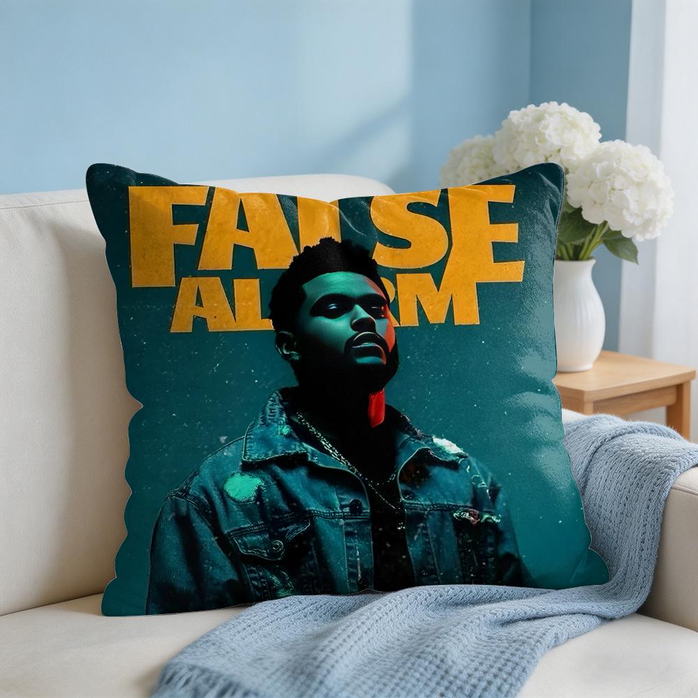 Rapper The WWeeknd Cushion Cover Square Pillow Bedroom Sofa Leisure Comfort Living Room Home Decoration X