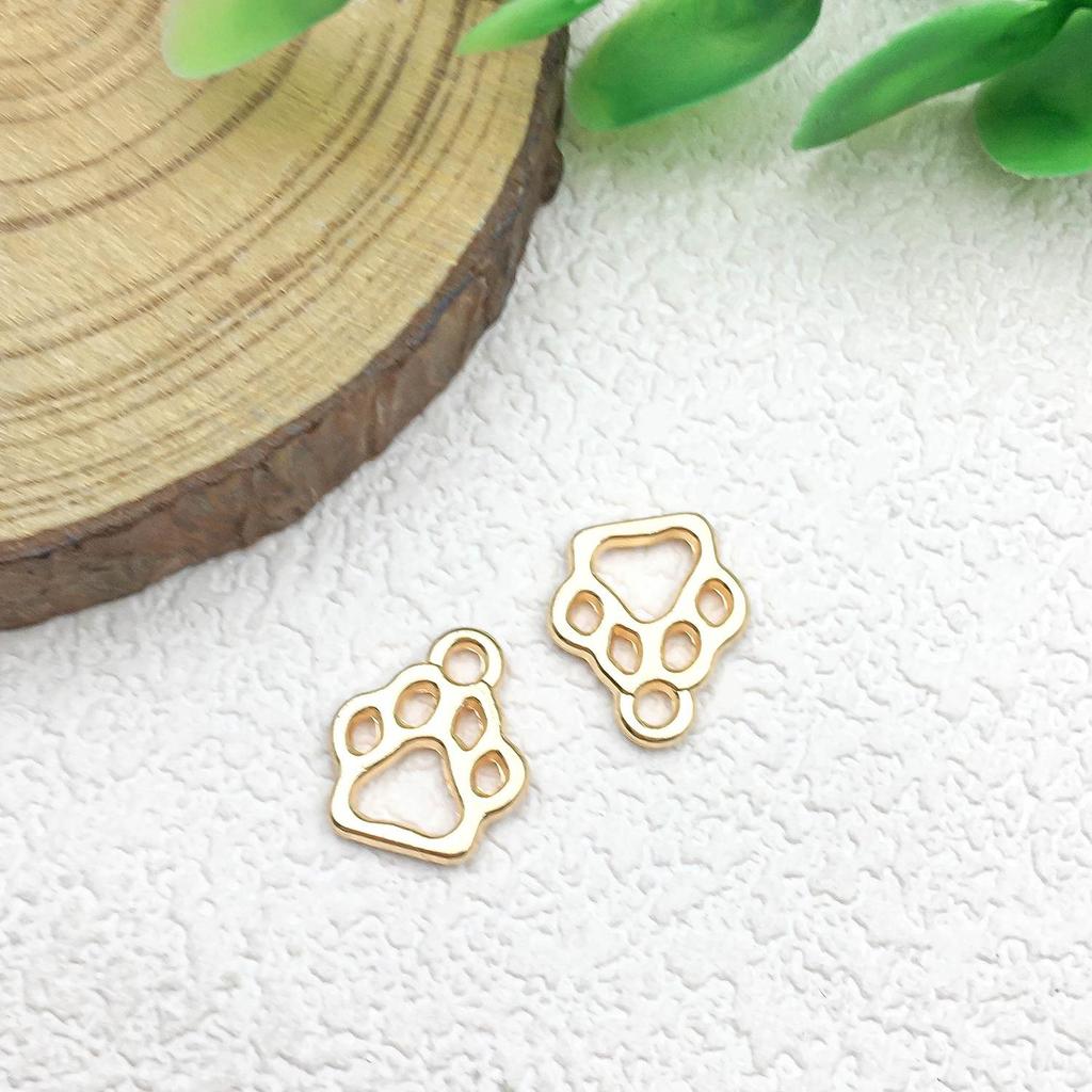 51kc Gold Mermaid Pendant Charm for DIY Jewelry