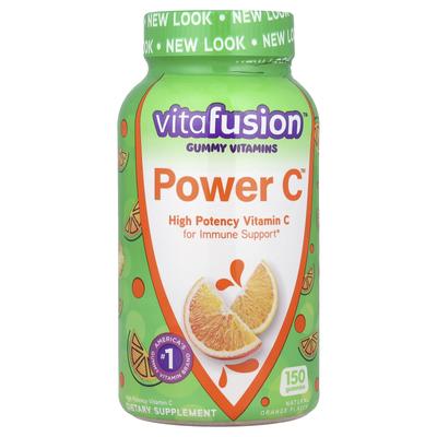 Power C™, Hochdosierte Vitamin-C-Gummis, Natürlicher Orangengeschmack, 150 Gummis