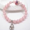 S447 popcorn stone crystal bracelet lucky cat bracelet pearl bracelet hand jewelry direct sales