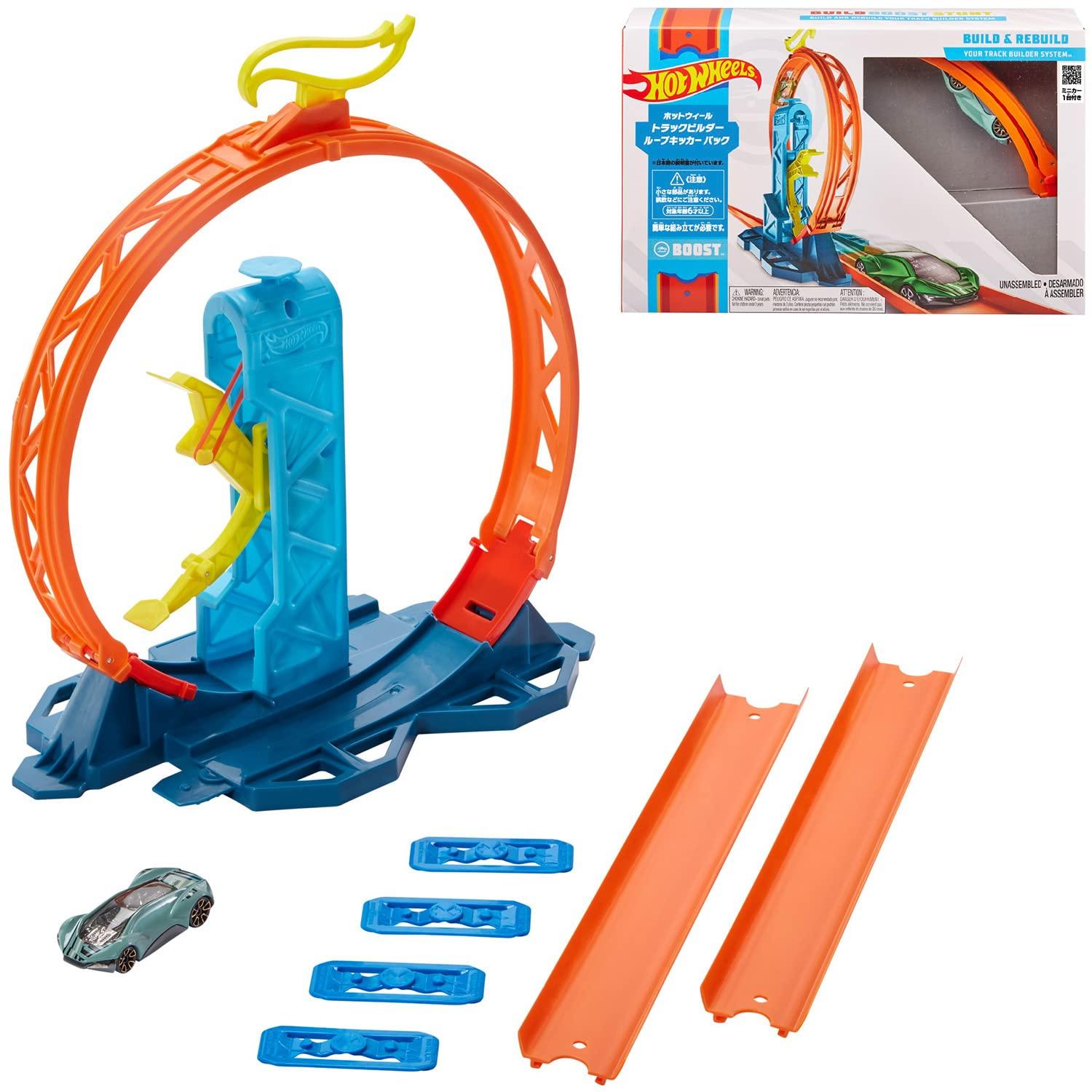 

Hot Wheels Track Builder Loop Kicker Pack 1 Mini GLC90 [включает машину]