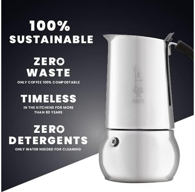 Bialetti Kitty Coffee Maker for 10 Cups (4885)