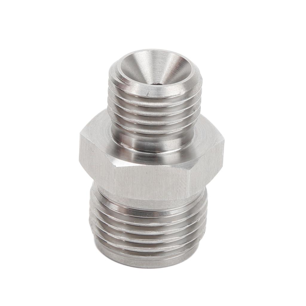 M14x1.5 Kraftstoffleistenanschluss Edelstahl Schlauch Gasanschluss Kraftstoffpumpen-Schienenadapter Fitting für Sierra 2500 3500