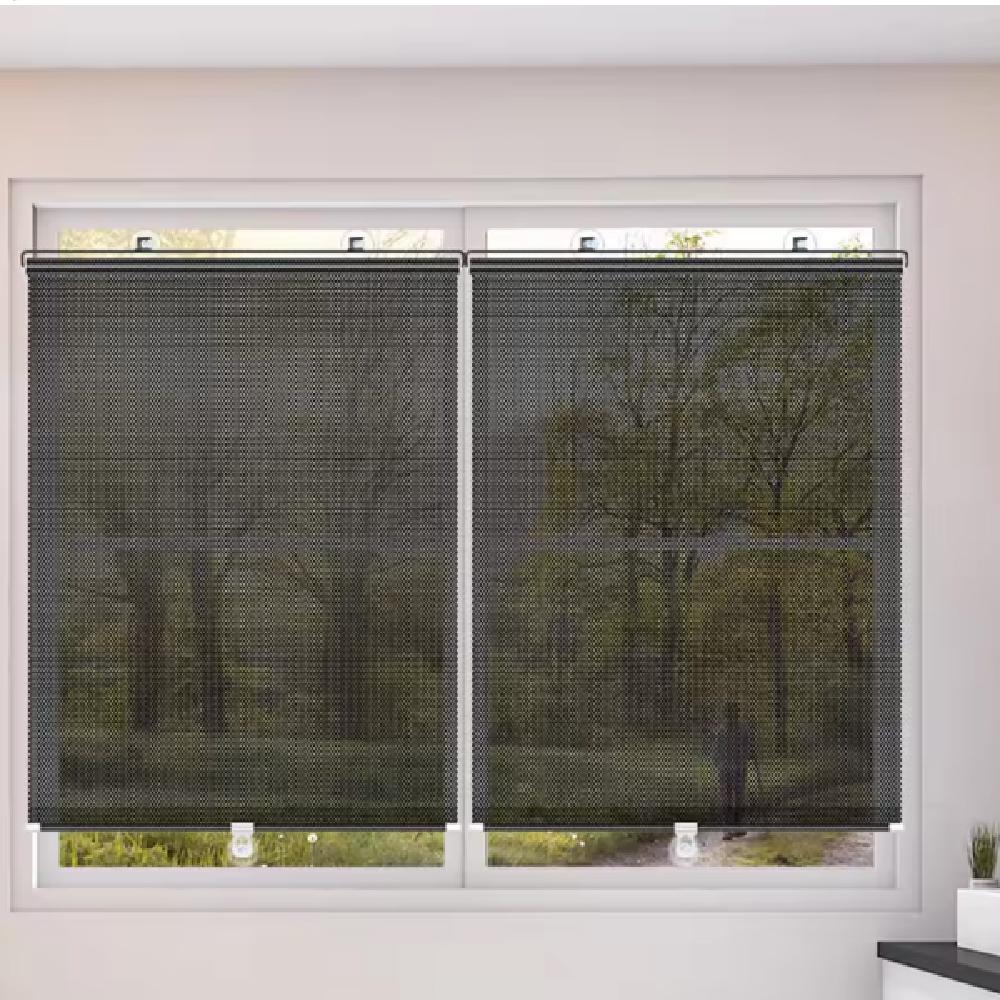 Window Roller Curtains Blackout Blinds Rolloer Without Drill Bedroom Home Decor Items Darkening Kitchen Bathroom Opaque Blind