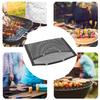 NonStick Grill Mesh Bag High Temperature Resistant BBQ Bag for Electric Gas Charcoal Grill(S )
