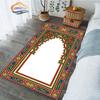 Religious Carpet Turkish Prayer Rug Ramadan Rug Prayer for Woman Personalize Prayer Mat Muslim Carpet Islam Rug Religious Belief