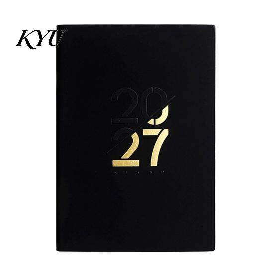 Academic Planner for Students 2027 with Monthly And Annual Schedule, A5 Thick Ink-proof Paper Daily Agenda Notebook, Durable PU Leather Cover