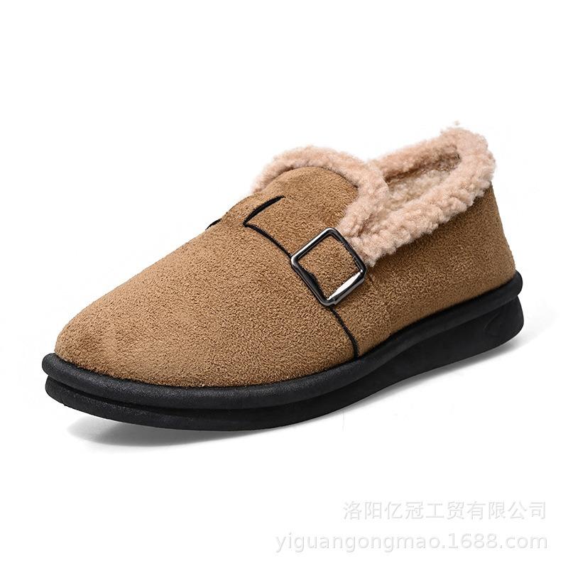 Winter cotton shoes women's middle-aged mother shoes old Beijing non-slip wear-resistant fashion casual women's shoes flower decoration