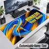 Cristiano Ronaldo Personalized Large Mouse Pad Custom Name Text Extended Desk Mat Gaming Mousepad