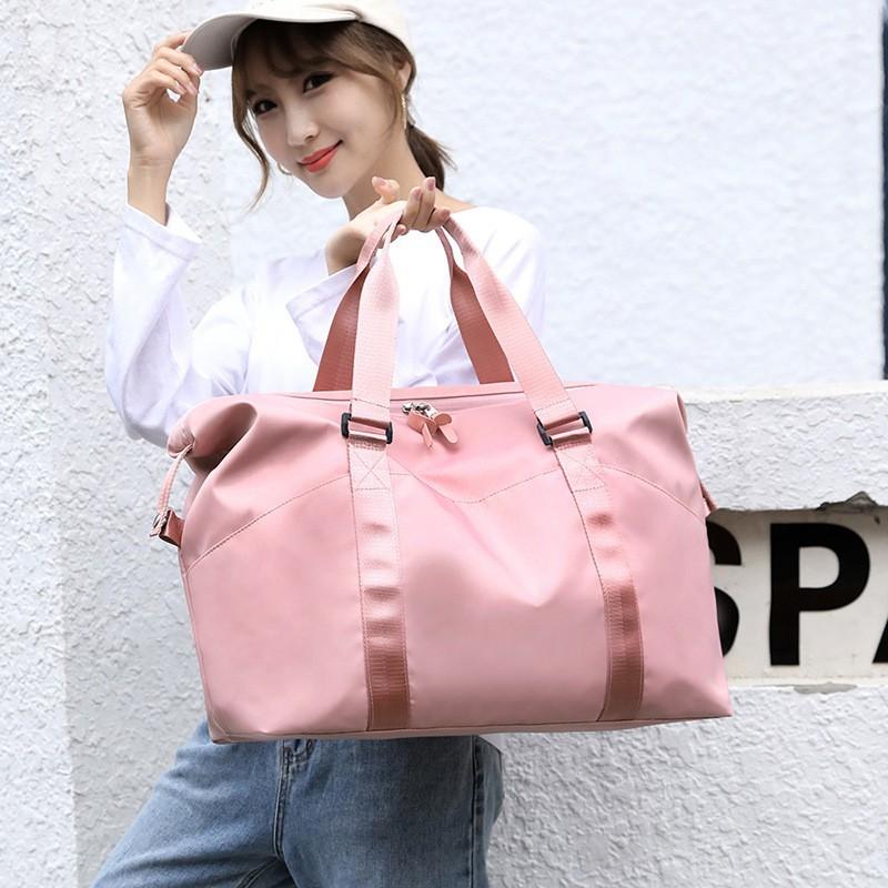 Portable Casual Women's Bag Clothes Dry Wet Separation Fitness Large-capacity Luggage Waterproof Nylon Travel