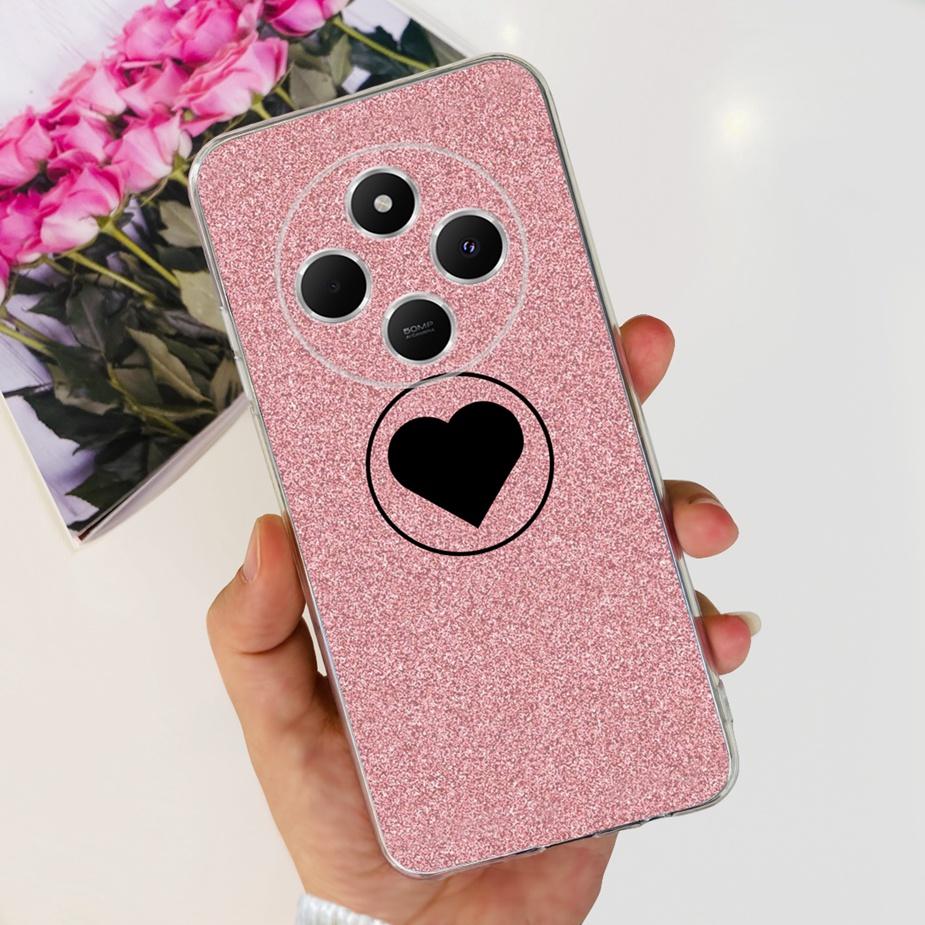 For Xiaomi Redmi 14C Case Poco C75 Cute Cat Cartoon Cover Soft Silicone Phone Case For Xiaomi Poco C75 Redmi 14C 14R Fundas Capa