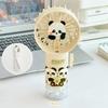 Upgraded Portable Misting Fan, Handheld Personal Mister Fan, Battery Operated Spray Water Mist Fan For Makeup, Travel, Outdoors