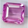 6.30 Ct Natural Flawless CEYLON SAPPHIRE Pink CERTIFIED Square Cut Gemstone