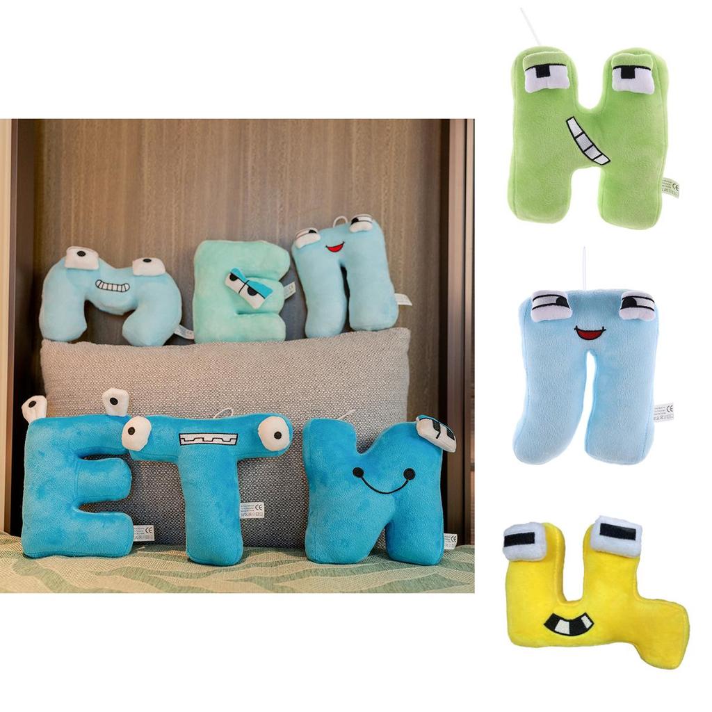 Alphabet Lore Russian Letter Plush Toy Pillow For Kids Soft And Cuddly Stuffed Animal Doll