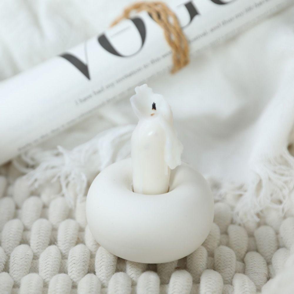 Ceramic Candlestick Simple Style Wax Melt Burner Crafts Aroma Container  Party