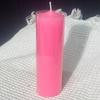 Home Lighting Emergency Bold Red and White Candle Color Odorless Greenhouse Long Pole Cylindrical Large Candle