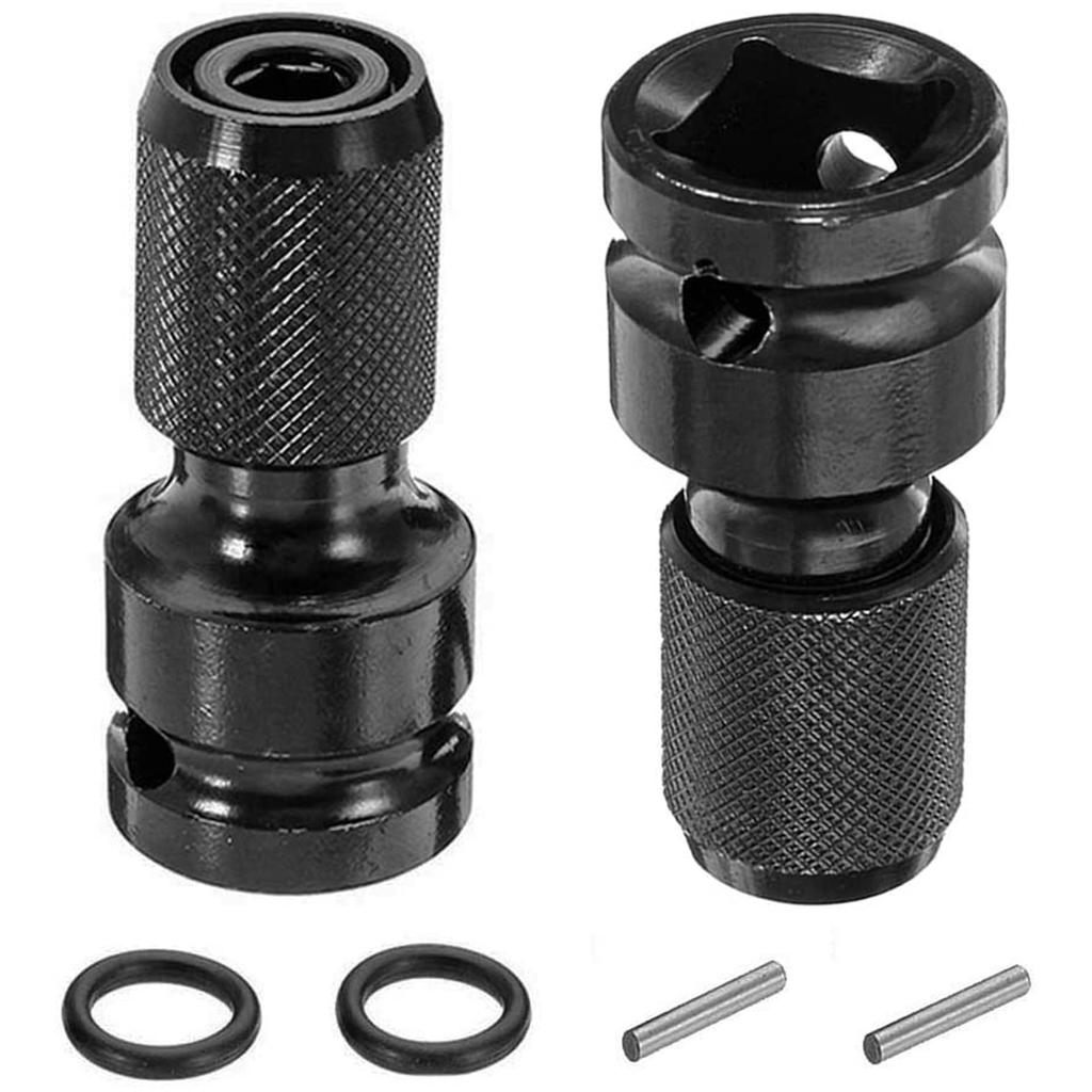 Chuck Impact Tool Quick Release Hex Converter Wrench Adapter Spanner Sleeve Socket Adapter