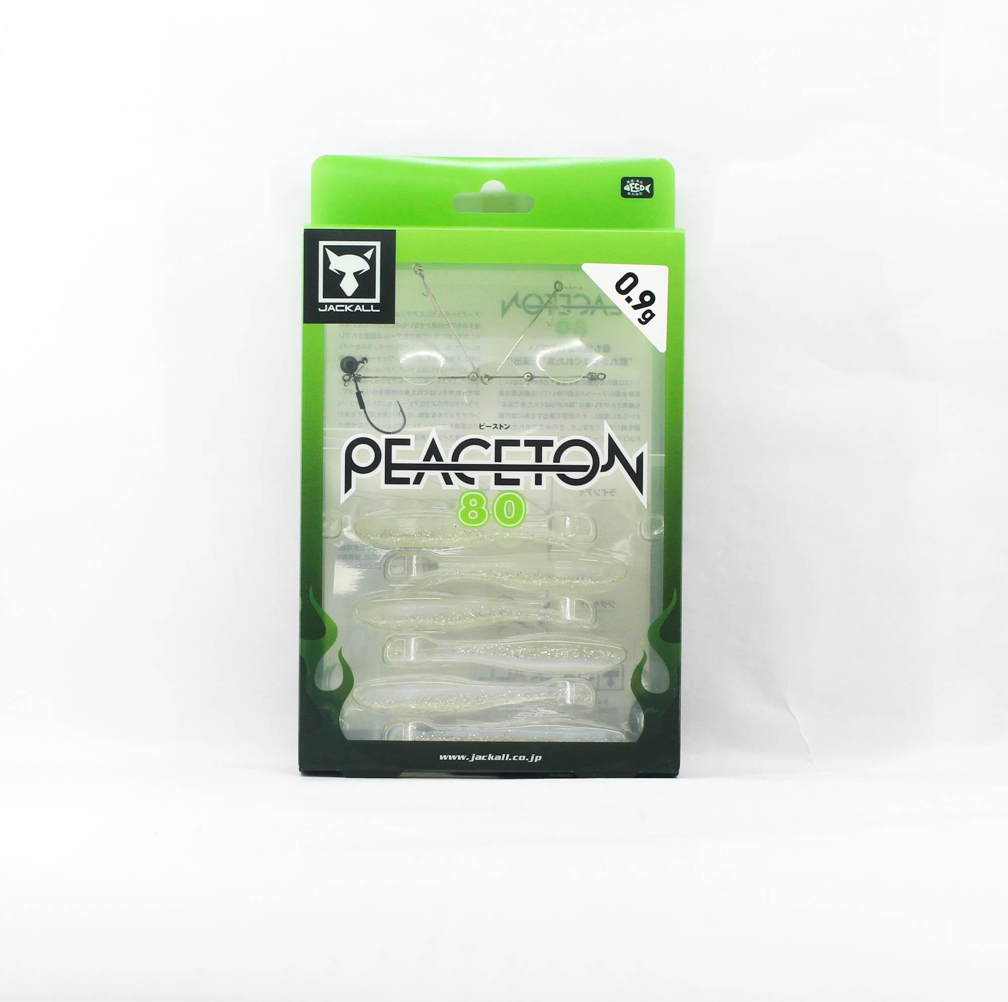 Jackall Мягкая приманка Peaceton 80мм 0.9 грамма Maruhata Жемчужная магия (8165)