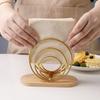 Space-Saving Tissue Storage Rack Freestanding Paper Towel Container Metal Napkin Holders  Kitchen