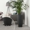 8Pcs Plant Stand Indoor Outdoor, Plant Level Pot Elevator- 2 Size Plant Riser Holder Plastic Floor Protector Plant Trivet, Heavy Planter Holder for