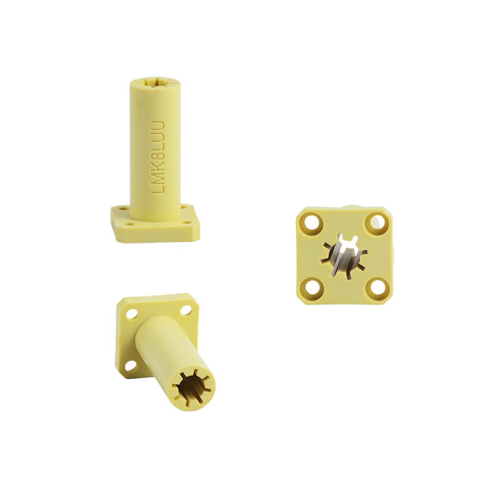 Link CNC Engineering Plastic Linear Bearing Flange Extended LMK8LUU Elliptical LMH8LUU