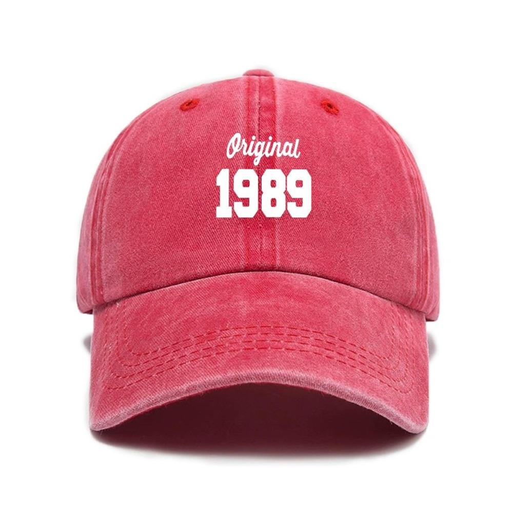 Trendy and Versatile Outdoor Street Style Retro Washed Printed Baseball Cap for Men and Women In Multiple Colors Available