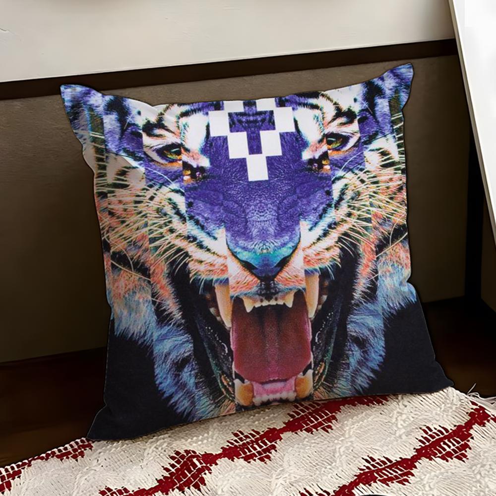 MMarcelo BBurlon Cushion Cover Reversible Soft Durable Pillow Cover Home Car MultiScene Use for Daily Comfort