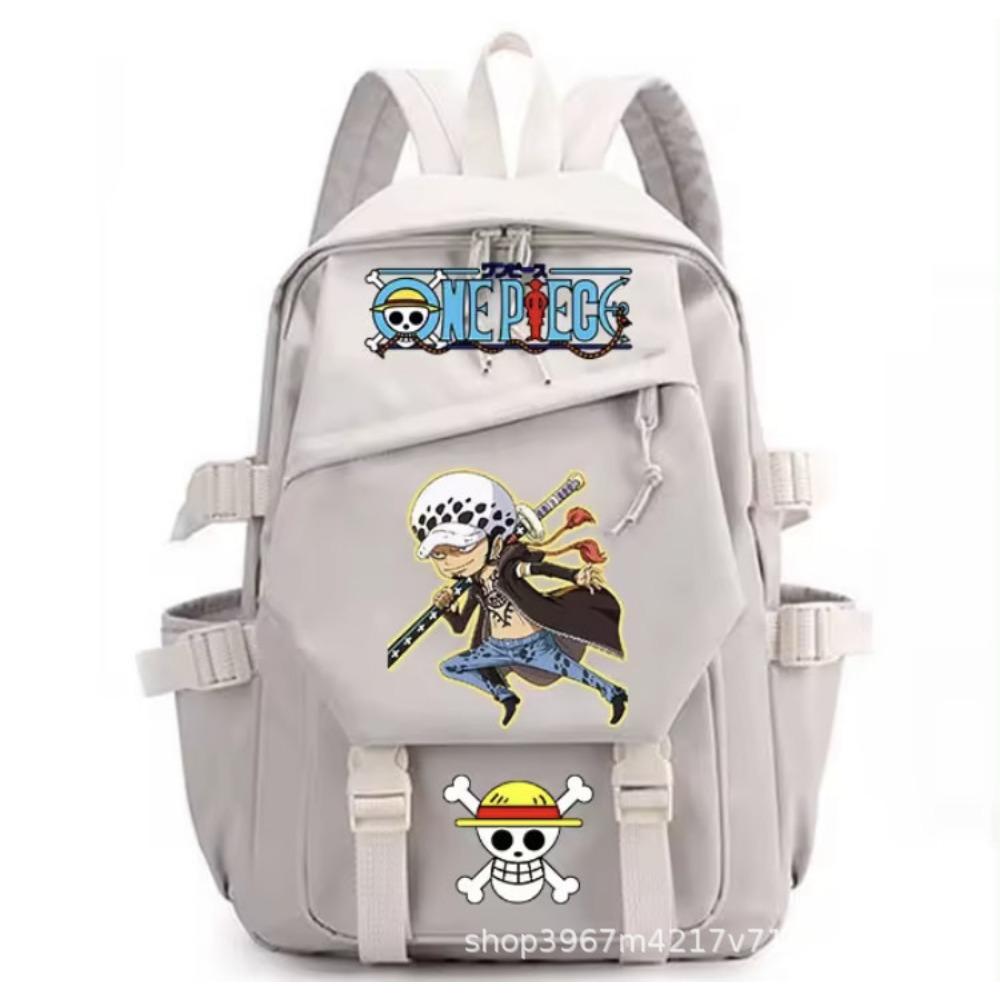 ONE PIECE High School Junior High School Student Elementary School Bag Luffy Fashion Trend Large Capacity Teen Backpack