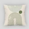 New Custom Modern Green Style Pillowcases Printed Square Pillowcase Home Decorative Zipper Pillow Cover 35X35Cm40X40Cm(One Side)