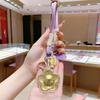 999 Pure Gold Keychain Pendant - Money Flower, New Year Cultural Gift