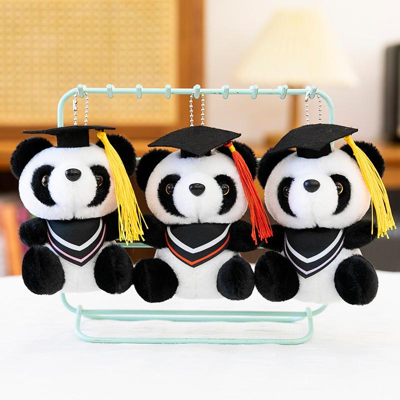 Panda Plush Toy With Doctor Hat For Graduation Gift Girls And Friends