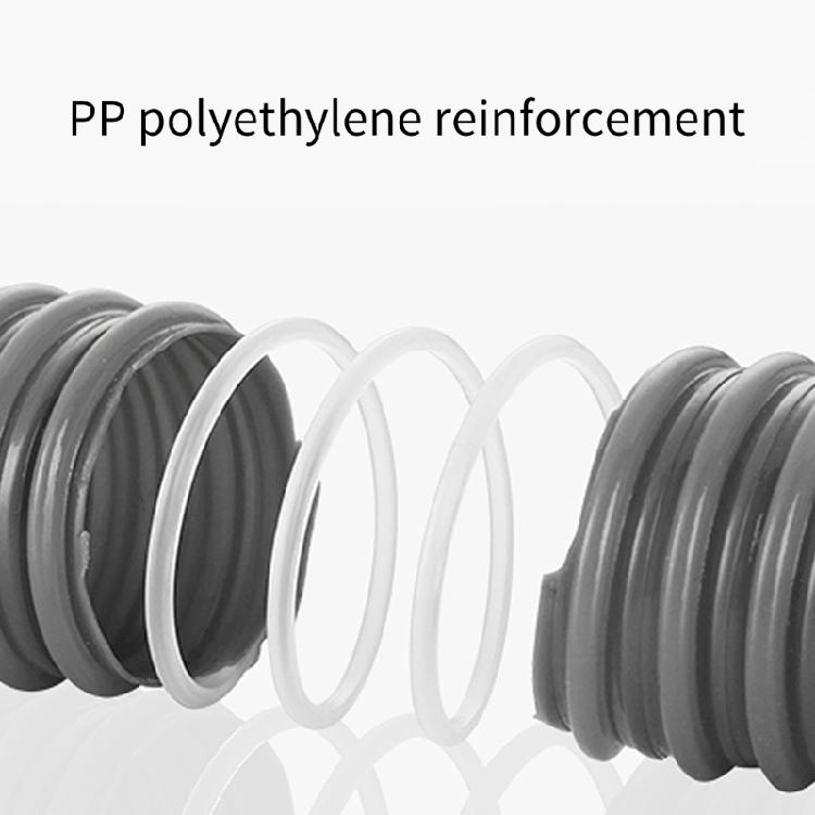 Corrosion Resistant 70cm/100cm PVC Drain Hose Flexible Plumbing Pipe Bendable Pipe for Bathroom & Kitchen Application