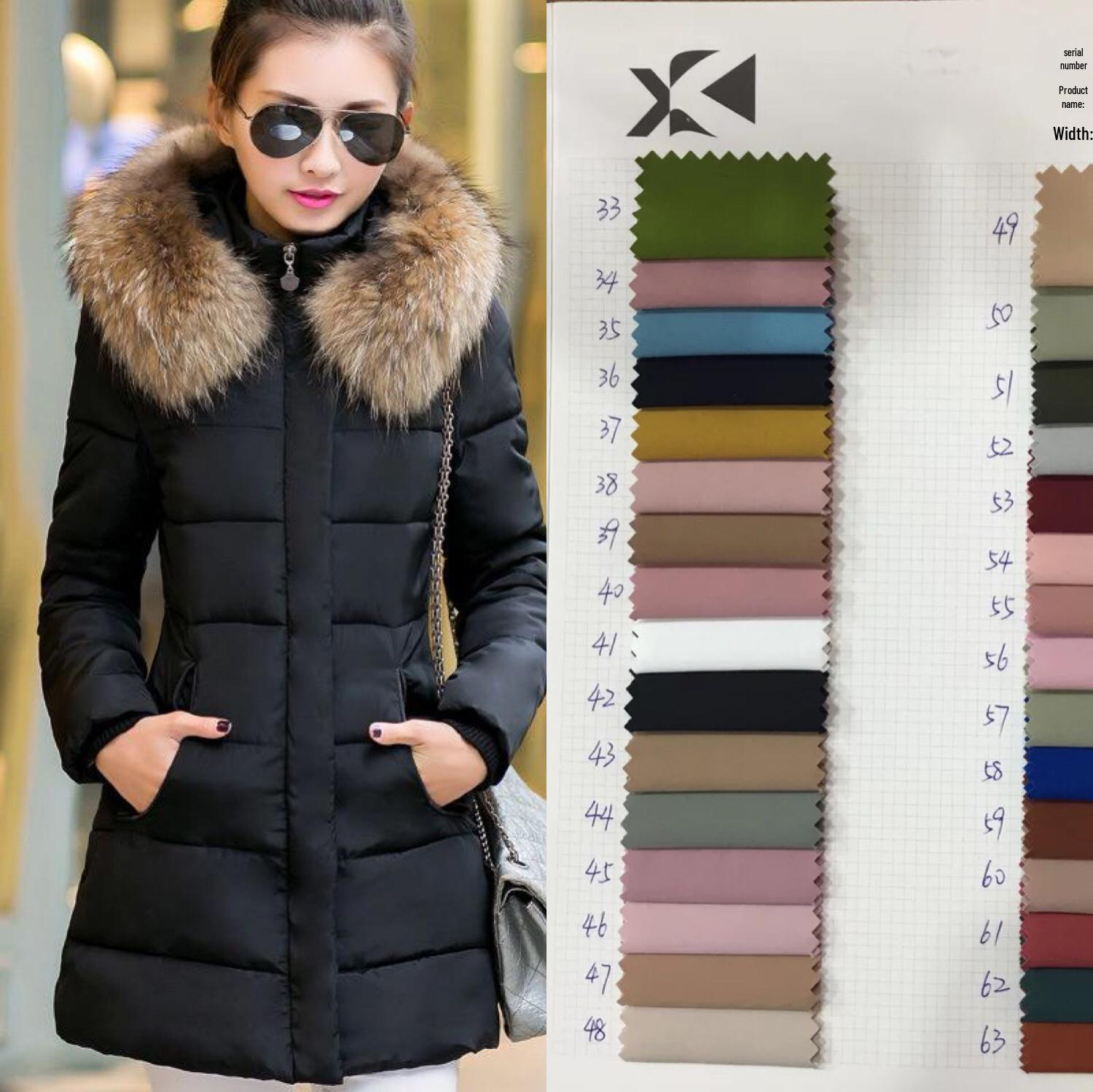 

T400 All-Polyester Unisex Fashion Cotton-Padded Workwear Jacket Bulk ≥10000m