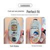 Fashionable Protective Shell for Nissan Qashqai Key - Classic Remote Control Cover with Car Buckle