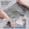 Men's Disposable Pure Cotton Boxer Shorts - Sterile, Four-Corner Design for Business Travel or Daily Use, Large Size Available