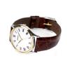 Seiko DOLCE Series 30 Meters Waterproof Quartz Leather Strap 36mm Men's Watch White Dial SACM152