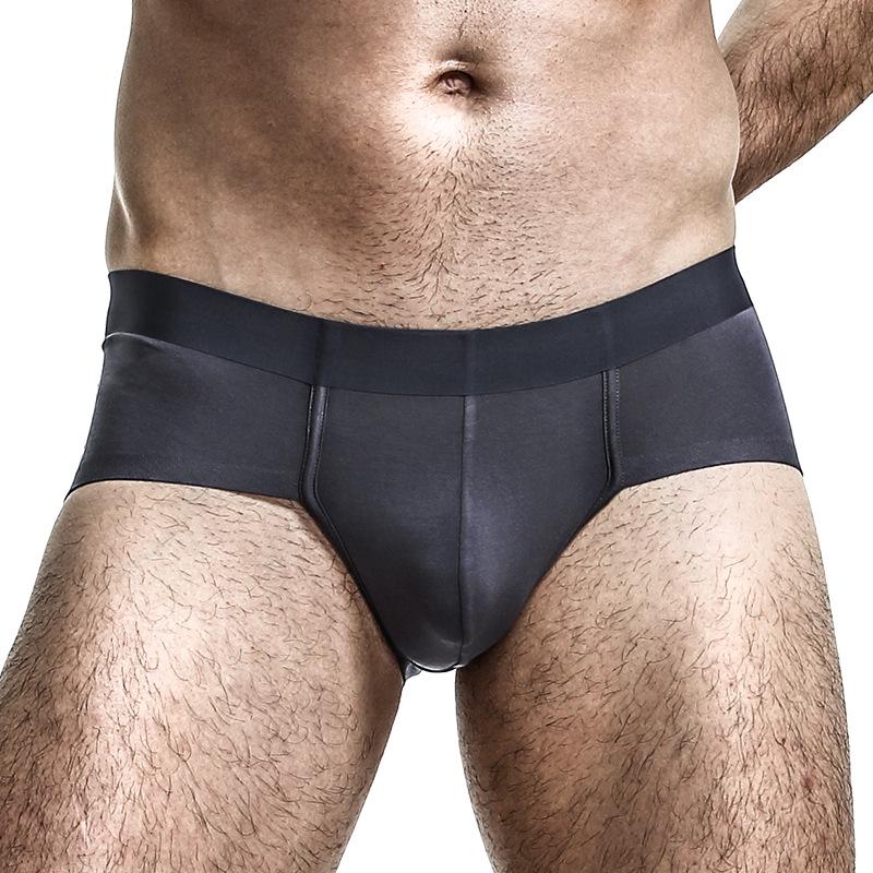 Herren Nahtlose Atmungsaktive Low-Rise U-Pouch Slips
