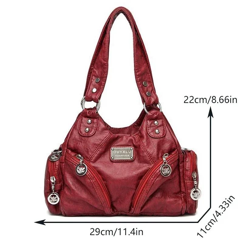 Luxury Handbags Women Bags Designer Crossbody Large Capacity Female Shoulder Bag Fashion Ladies Leather Messenger Bags